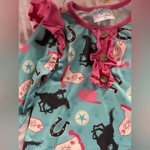 Toddler Cowgirl long sleeve shirt